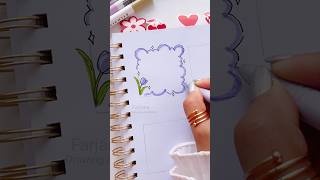♡ PAPER NOTES DOODLE || Draw Frame doodles for your planner || Bullet journal #a