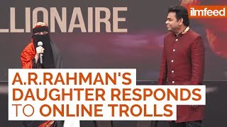 A. R. Rahman's Daughter Responds to Online Trolls