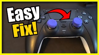 How to Fix Controller Drift on PS5! Fix Stick Drift with No tools! (Easy Tutorial)