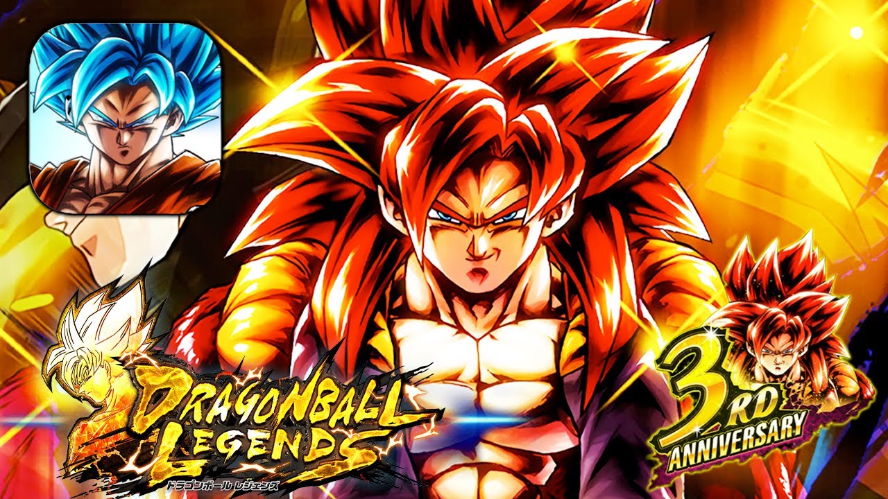 DRAGON BALL LEGENDS - Super Saiyan 4 Gogeta!! Gameplay Walkthrough Part ...