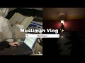 Muslimah med student vlog ✨make up fast✨studying Med 🩺Med Deen