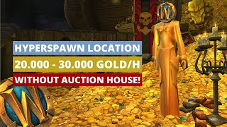 Make 20 000 – 30 000 gold per hour with this hyperspawn location! WoW gold farm, gold farming guide