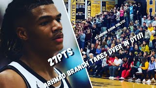 ARHMAD BRANCH SCORES 27PTS!! IN OT WIN!! AS FESTUS DEFEATS HILLSBORO BY 1!!🔥🔥