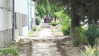 Staro Petrovo Polje 26.7.2022. - Izgradnja nogostupa