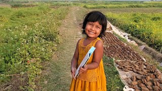 মা কি ভাবে মুরগির মাংসের তরকারি রান্না করে খাওয়ালো /মামনি কি বললো তরকারি খেয়ে।Village Vloger Nopur.