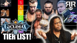 NJPW G1 Climax 32 Tier List