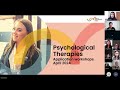 Youth Endowment Fund | Psychological therapies | Grant round webinar