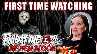 FIRST TIME WATCH | Friday the 13th: Part VII - The New Blood (1988) | Movie Reaction | Jason Is Ugly