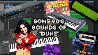 90's Sounds Of "DUNE" – Roland JD-990, JV-1080, KORG M1