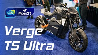 Trên tay Verge TS Ultra: siêu mô tô điện động cơ không trục,1.200 Nm, 0-100 km/h trong 2,5s
