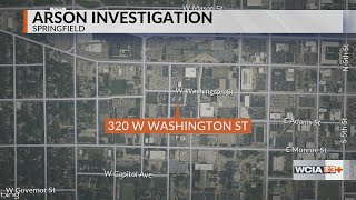 Springfield Fire Dept. seeking tips on arson through Crime Stoppers