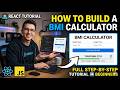👉 How to Build a BMI Calculator with React | Full Step-by-Step Tutorial for Beginners 🧑💻