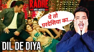 Dil De Diya - Radhe | Reaction | Salman Khan, Jacqueline Fernandez | Himesh Reshammiya