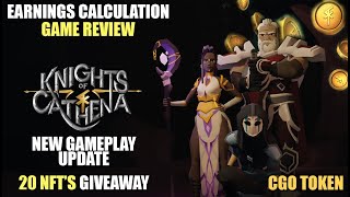 20 NFT CHEST GIVEAWAY! | KNIGHTS OF CATHENA | PLAY TO EARN GAMES 2023