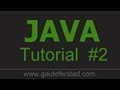 Java Programming Tutorial 02 