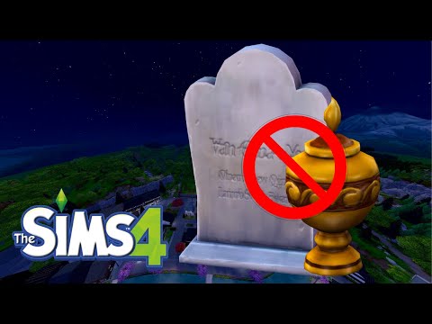 How do you mourn a tombstone in Sims 4?
