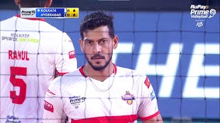 Vinit Kumar RuPay Contactless Shot | Kolkata Thunderbolts vs Hyderabad Black Hawks