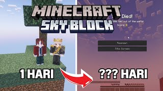 Kebodohan Di Dalam Kebodohan Minecraft Sky Block 1 Hari - ??? Hari. Bersama Darel