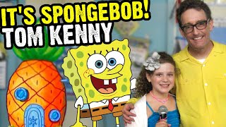 SPONGEBOB voice and ICE KING voice TOM KENNY Interview with PIPER REESE! Adventu