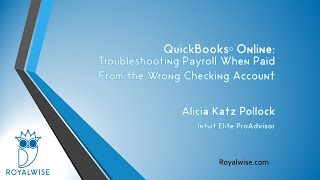 Qbo Troubleshooting A Payroll Error