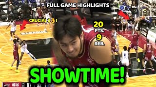 SHOWTIME ulit si Kai Sotto! Uminit sa 2nd-half. NAIPASOK PA ANG CRUCIAL 3 POINTER! | FULL HIGHLIGHTS