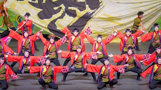 [4K] 名古屋学生チーム『鯱』　 『明日に挑め』初披露　犬山踊芸祭 2022　2日目 (中央)