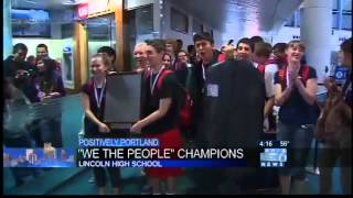 Lincoln H.S. is 'Positively Portland' with national win