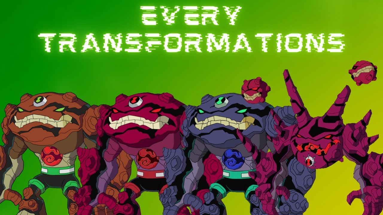 Every Gravattack Transformations Youtube