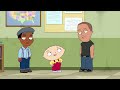 Stewie's detention full story. meets Bart Simpson -  Family Guy ( S20 E8 )