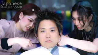 ASMR 癖になる。2人の美容師によるヘアカット\u0026シャンプー/good sleep asmr haircut