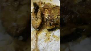 hilsa fish cooking and rice fish eating#YouTube short viral video#ইলিশ মাছ আর ভাত খেলাম#