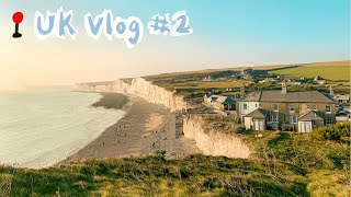 UKVlog#2 | 布萊頓七姊妹斷崖、歌劇魅影初體驗、Kpop Party in Brighton