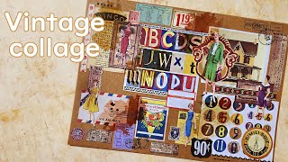 ヴィンテージコラージュ／only sticker Vintage collage