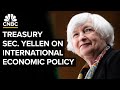 Treasury Sec. Yellen delivers remarks at the Council on Foreign Relations — 10/17/24