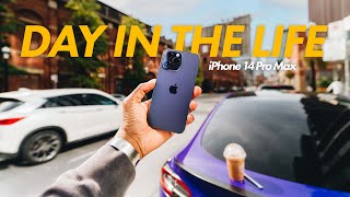iPhone 14 Pro Max - Real Day In The Life Review (Battery & Camera Test)