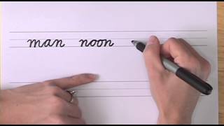 How To Write in Cursive // Lesson 9 // A complete Course // FREE Worksheets