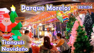 tianguis navideño parque morelos 2024 Guadalajara