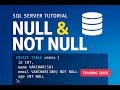 SQL NULL vs NOT NULL Explained | Find Missing Data Fast