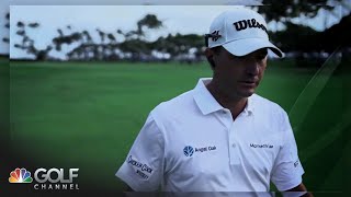 Kevin Kisner walks and talks on the course at the Sony Open in Hawaii | Golf Channel