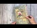Junk Journal Flip Through, Junk Journaling Tutorial, Beginning Junks Journals
