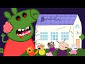 PEPPA PIG TURNS INTO A GIANT ZOMBIE - PEPPA PIG APOCALYPSE