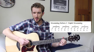 Beginners Strumming Pattern 7 - Triplet ‘folk’ style - Strumming Tutorial #10