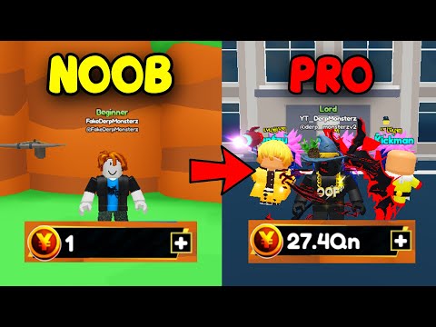 I Went From NOOB To PRO in Anime Wrecking Simulator! Roblox!