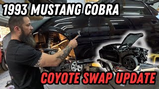 1993 Mustang Cobra Coyote Swap Update! | Mustang \u0026 Skyline Projects