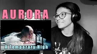 AURORA - A Temporary High | Music Video Reaction