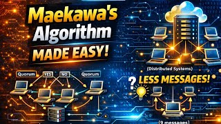 Maekawa’s Algorithm Explained | Distributed Systems Overview (Beginner Friendly)