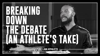 Breaking Down The Debate & COVID In The NFL | I AM ATHLETE with Brandon Marshall & More