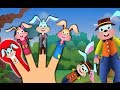 Rabbit (Bunny) Finger Family | Nursery Rhymes For Children