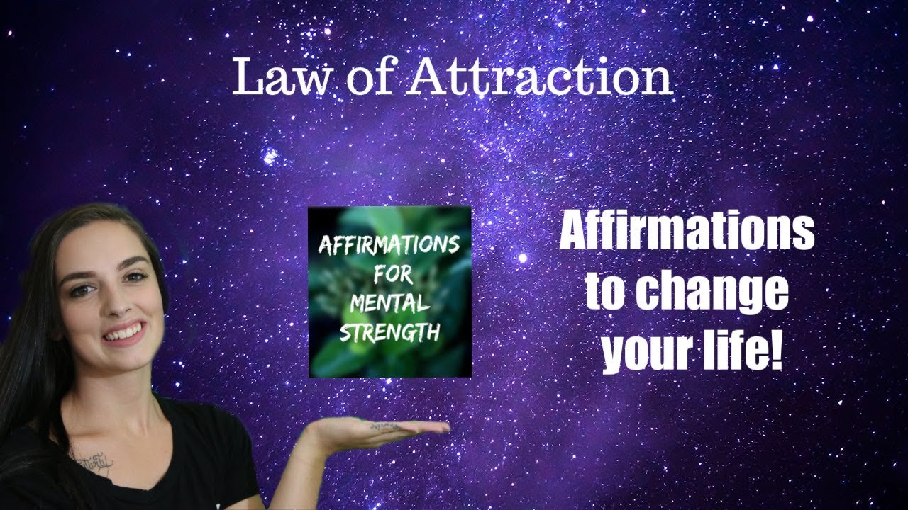 Law Of Attraction: Affirmations - YouTube