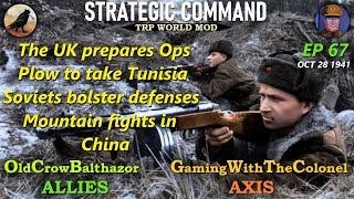 Strategic Command WaW-TRP Mod Ep 67 OldCrowBalthazor [Allies] vs GamingWithTheColonel [Axis]